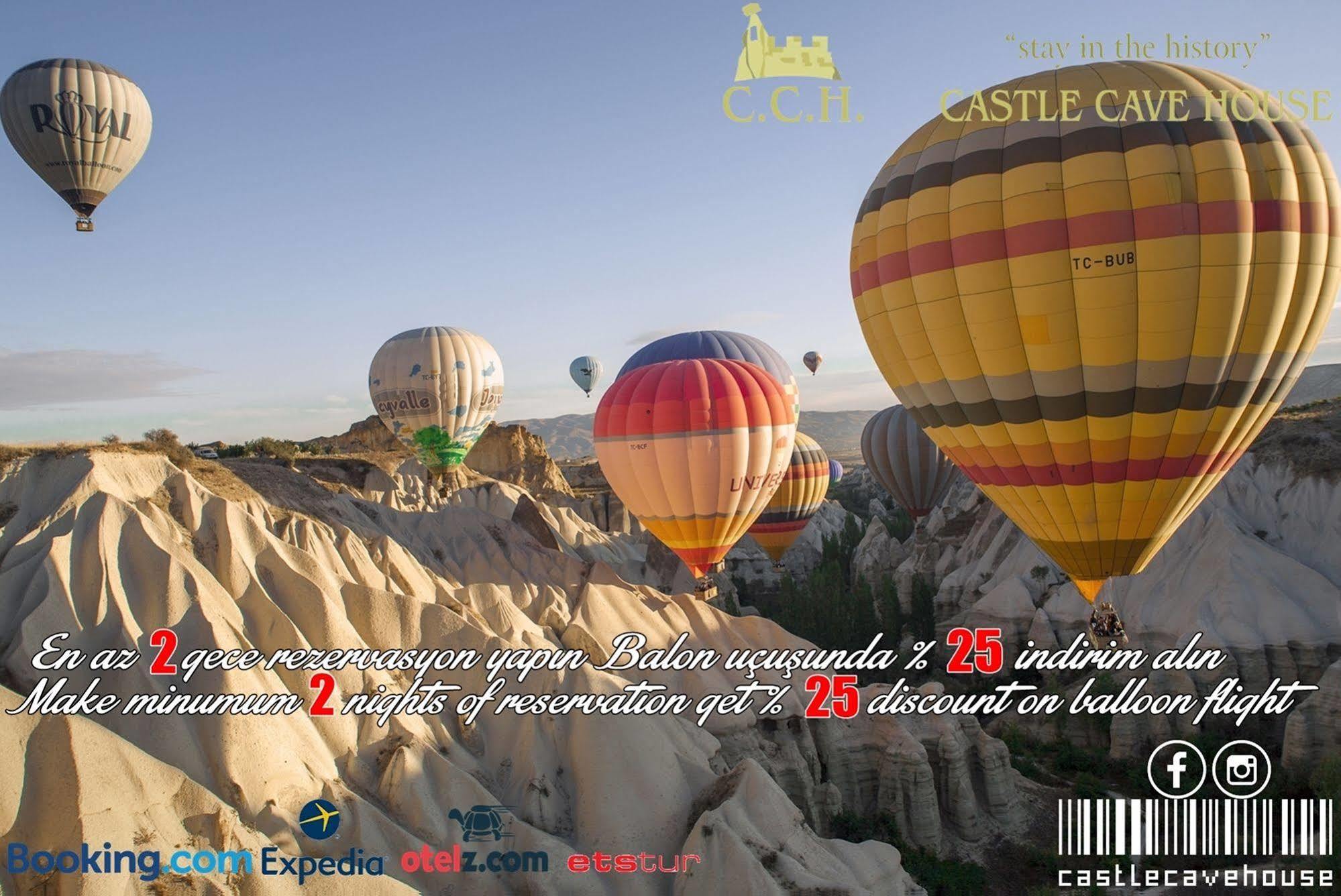 Castle Cave Hotel Göreme Exteriör bild